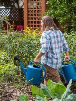 French Blue Watering Can -Pots - Planters Store 06341 1390 tif