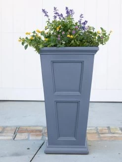 Fairfield Self-Watering Tall Patio Planters, 28” -Pots - Planters Store 39 342 1953 tif