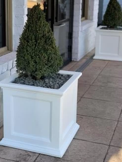 Fairfield Self-Watering Square Planter, 20” X 20” -Pots - Planters Store 39 618 213V tif