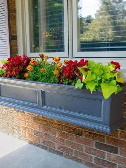 Fairfield Self-Watering Window Box, 4’ -Pots - Planters Store 39345 100V tif