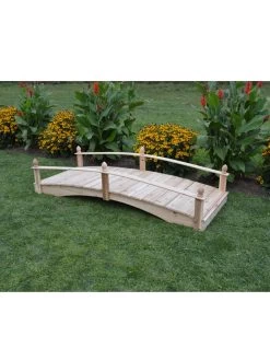Acorn Garden Bridge Unfinished 3' X 8' 9 Acorn Garden Bridge Unfinished 3' X 8' -Pots - Planters Store 3 4 crop 8613404 01V 5