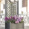 Separate Flower Box With Trellis -Pots - Planters Store 3 4 crop 8613626 07V separate flower box with trellis