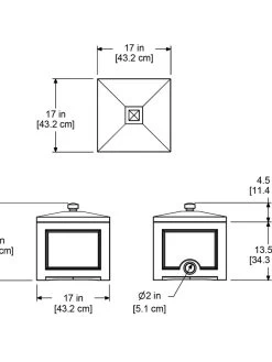 Fairfield Garden Hose Storage Bin -Pots - Planters Store 8587080 03V tif