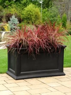 Fairfield Self-Watering Patio Planters, 20” X 36” -Pots - Planters Store 8588417 12V tif