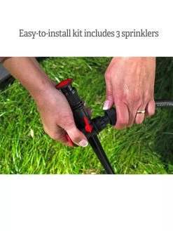 Snip-n-Spray Garden And Landscape Sprinkler System -Pots - Planters Store 8589718 7167 install
