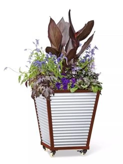 Galvanized Self-Watering Planters -Pots - Planters Store 8592177 5066 tif