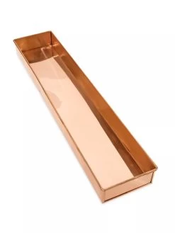 Rectangular Copper Plant Tray, 24" X 5" -Pots - Planters Store 8593533 1187 tif