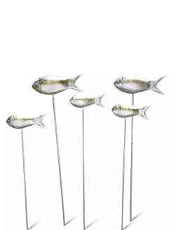 Fish Out Of Water Garden Stakes, Set Of 5 -Pots - Planters Store 8593672 0067 tif