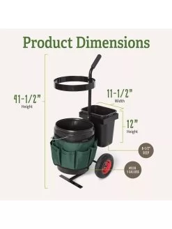 Mobile Tool Storage Caddy 13 Mobile Tool Storage Caddy -Pots - Planters Store 8595218 1