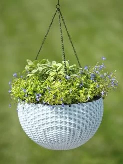 Weave Self-Watering Hanging Basket, 14" -Pots - Planters Store 8596490 10307 tif