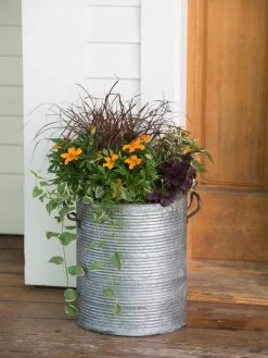 Galvanized Rim Planters -Pots - Planters Store 8597443 1708 tif