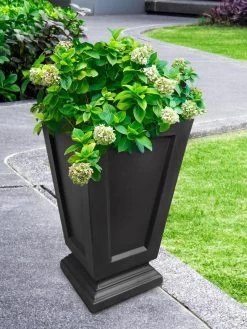 Kensington Self-Watering Tall Patio Planter, 25" 10 Kensington Self-Watering Tall Patio Planter, 25" -Pots - Planters Store 8598549 01V tif