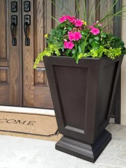 Kensington Self-Watering Tall Patio Planter, 25" 11 Kensington Self-Watering Tall Patio Planter, 25" -Pots - Planters Store 8598549 03V tif