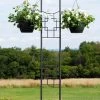 Achla Designs Square-on-Squares Double Pole Trellis -Pots - Planters Store 8599483 01V tif