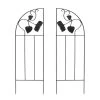 Achla Designs Sunflower Trellis Side Panels, Set Of 2 -Pots - Planters Store 8599488 01v achla designs sunflower trellis side panels