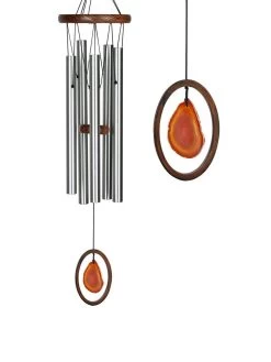 Agate Chime™, Large -Pots - Planters Store 8599738 02v woodstock agate chime large brown