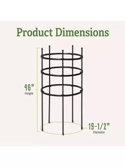 Titan Tomato Cages, Set Of 3 -Pots - Planters Store 8599861 1