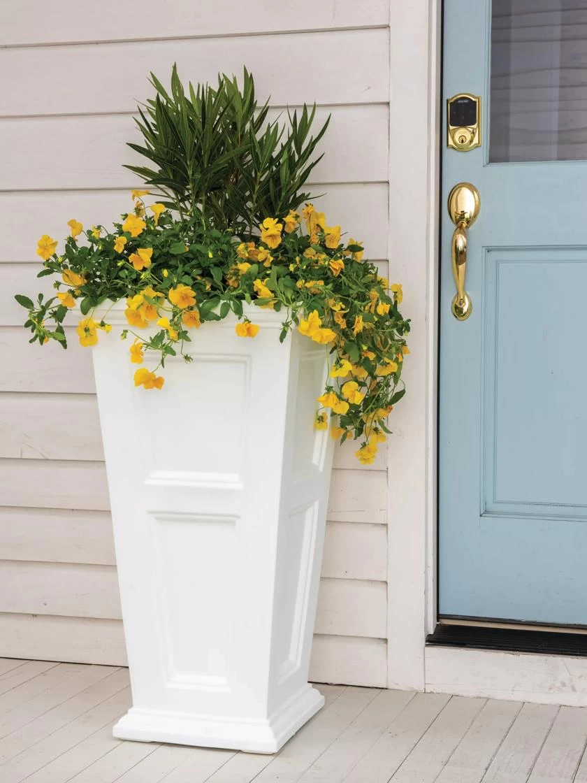 Fairfield Self-Watering Tall Patio Planters, 34” 5 Fairfield Self-Watering Tall Patio Planters, 34” - Image 3