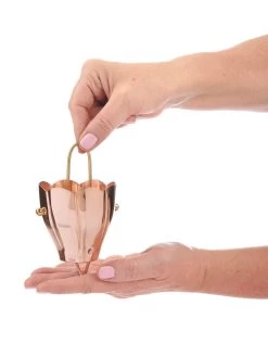 Crocus Pure Copper Rain Chain, 8.5' 7 Crocus Pure Copper Rain Chain, 8.5' -Pots - Planters Store 8600207 01v