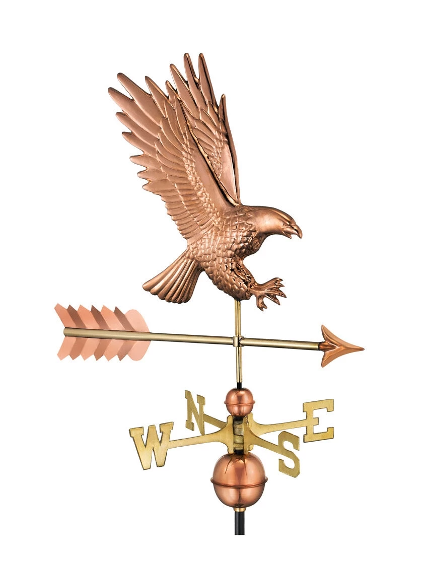 Bald Eagle Copper Weathervane 3 Bald Eagle Copper Weathervane