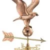 Eagle Garden Copper Weathervane With Pole 1 Eagle Garden Copper Weathervane With Pole -Pots - Planters Store 8600278 04v eagle garden copper weathervane pole