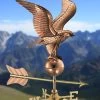 Eagle Cottage Copper Weathervane With Roof Mount 1 Eagle Cottage Copper Weathervane With Roof Mount -Pots - Planters Store 8600278 05v eagle cottage copper weathervane roof mount
