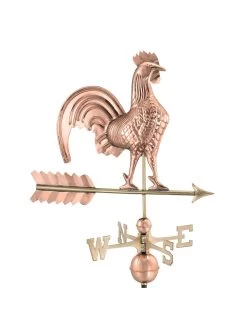 Rooster Copper Weathervane -Pots - Planters Store 8600283 04v