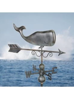 Save The Whales™ Copper Weathervane -Pots - Planters Store 8600371 03v