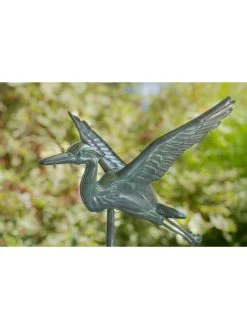 Blue Heron Cottage Copper Weathervane -Pots - Planters Store 8600375 07v