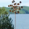 Double Disc Staked Wind Spinner, 24" -Pots - Planters Store 8600475 01v double disc staked wind spinner 24 inch
