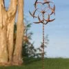 Feather Staked Wind Spinner, 15" -Pots - Planters Store 8600479 01v feather staked wind spinner 15 inch