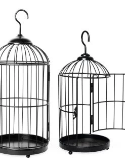 Hanging Birdcage Planter Set 11 Hanging Birdcage Planter Set -Pots - Planters Store 8609181 02V tif