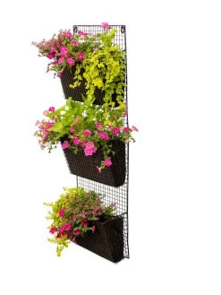 Wire Wall Pockets Vertical Gardens 11 Wire Wall Pockets Vertical Gardens -Pots - Planters Store 8609201 0407 tif