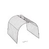 Chicken Wire Row Cloche Mid-Section, Extra Large -Pots - Planters Store 8609413 5044 tif