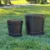 Riveted Planters, Set Of 2 -Pots - Planters Store 8610032 02v riveted metal planters set of 2