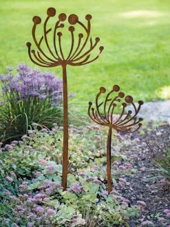 Queen Anne's Lace Garden Stake Set Of 2 -Pots - Planters Store 8610210 0105 tif