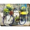 Blue And Yellow Bike Outdoor Wall Art, 2 Blue And Yellow Bike Outdoor Wall Art, -Pots - Planters Store 8610268 01v outdoor wall art blue and yellow bike
