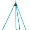 Aqua Joe AJ-IST72ZM Indestructible Zinc Impulse 360-Degree Telescoping Tripod Sprinkler | Customizable Coverage | Extends From 42-72-inches | 1390 Sq Ft Max Coverage -Pots - Planters Store 8610642 01V jpg