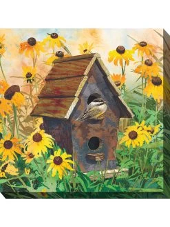 Farm Bird Outdoor Wall Art -Pots - Planters Store 8610727 01v