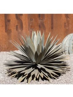Desert Steel Yucca Plant Sculpture -Pots - Planters Store 8610744 02v