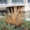 Desert Steel Sharkskin Agave Sculpture -Pots - Planters Store 8610753 02v desert steel sharkskin agave