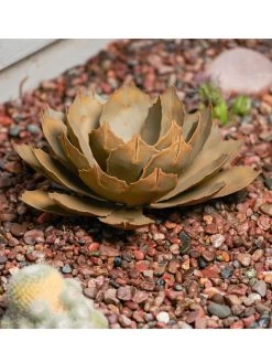 Desert Steel Artichoke Agave Sculpture -Pots - Planters Store 8610760 01v