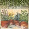 Herb Pots Outdoor Wall Art -Pots - Planters Store 8610781 02v herb pots outdoor wall art