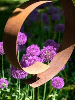 Corten Circle Garden Sculpture -Pots - Planters Store 8611061 157 tif