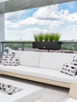 Veradek Metallic Series Railing Planters -Pots - Planters Store 8611610 06v