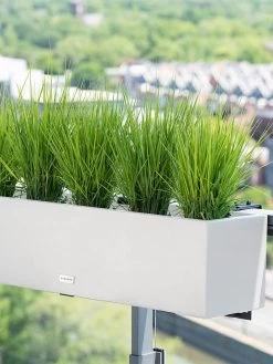 Veradek Metallic Series Railing Planters -Pots - Planters Store 8611610 22v veradek metallic series railing planter