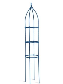 Fleur De Lis Obelisk, 86.8" -Pots - Planters Store 8611664 03760 tif