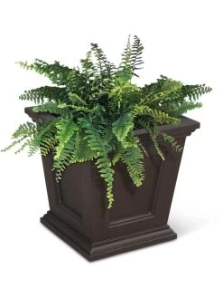 Fairfield Self-Watering Square Planter, 16” X 16” -Pots - Planters Store 8611695 04V tif