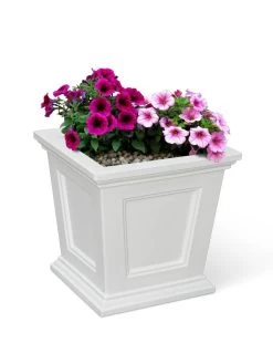 Fairfield Self-Watering Square Planter, 16” X 16” -Pots - Planters Store 8611695 16V tif