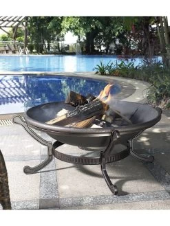 Crosley Ashland Firepit -Pots - Planters Store 8611932 04v